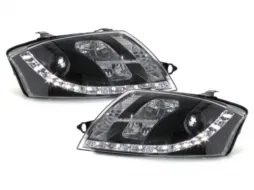 image-63-DAYLIGHT Фарове подходящи за Audi TT 8N (1999-2005) DRL Черен