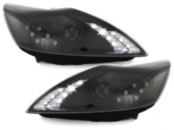 image-39-DAYLINE Első lámpák Ford Focus 08-10_drl optikai_fekete