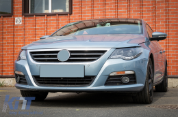 DAYLINE Első lámpák VW Passat CC (2008-2012) drl optikai fekete-image-6096005