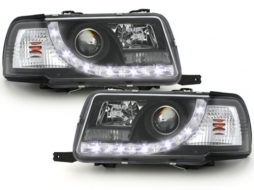 image-18-DAYLINE fényszóró AUDI 80 B4 Limo/Avant (1991-1994) LED DRL Look Fekete