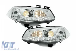DAYLINE fényszóró Renault Megane 03-06 DRL-optikás króm-image-54504