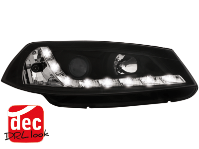 DAYLINE fényszóró Renault Megane 03-06 DRL-optikás fekete-image-1142