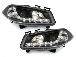 DAYLINE fényszóró Renault Megane 03-06 DRL-optikás fekete-image-54505