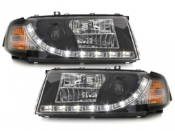 image-43-DAYLINE fényszóró Skoda Octavia I 2000-2004 LED DRL optikás fekete