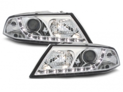 image-62-DAYLINE fényszóró Skoda Octavia II 04-09 LED DRL Design króm