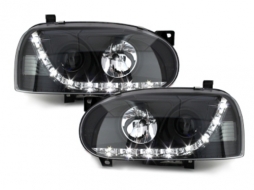 image-63-Dayline fényszóró Volkswagen VW Golf 3 III (1992-1998) LED DRL optikás