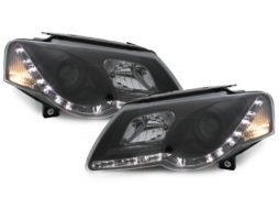 image-76-DAYLINE fényszóró VW Passat 3C 05+ LED DRL fekete