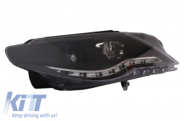 DAYLINE fényszóró VW Passat CC (2008-2012) DRL optikás fekete-image-6015080