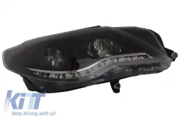 DAYLINE fényszóró VW Passat CC (2008-2012) DRL optikás fekete-image-6015081