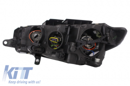 DAYLINE fényszóró VW Passat CC (2008-2012) DRL optikás fekete-image-6015084