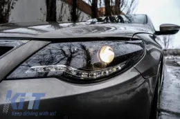DAYLINE fényszóró VW Passat CC (2008-2012) DRL optikás fekete-image-6059460