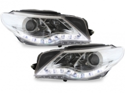 image-37-DAYLINE fényszóró VW Passat CC 2008-2012 DRL optikai króm HID Look lencsés