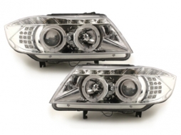 DAYLINE headlights suitable for BMW E90 05+_2 halo rims_drl optic_LED_chr-image-64761