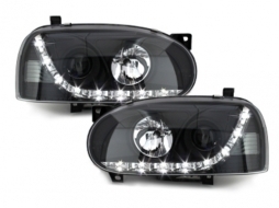 image-11-Dayline Headlights  suitable for VW Golf 3 III (1992-1998) LED DRL Optic