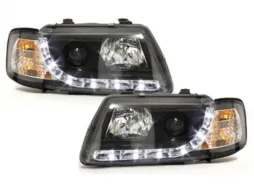 image-19-DAYLINE Prednja svijetla prikladna za Audi A3 8L (08.1996-08.2000) DRL Negru