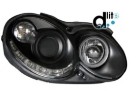 image-63-DAYLINE prednja svjetla za MERCEDES Benz CLK W209 03-08 crna