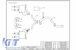 D'échappement pour VW Passat CC turbo essence 4 cylindres 2.0 TFSI EA888 Valve--image-6045329