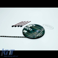 Decoration Led Strip Lights Cuttable Waterproof With Silicone 12Volt 5m White Color EV93280