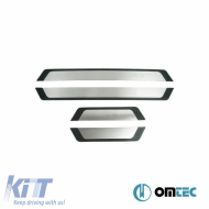 Decorative Interior Door Sills Flexil suitable for Peugeot 208 12-24 & Universal 4 Pieces