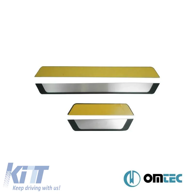 Decorative Interior Door Sills Flexil suitable for Peugeot 208 12-24 & Universal 4 Pieces