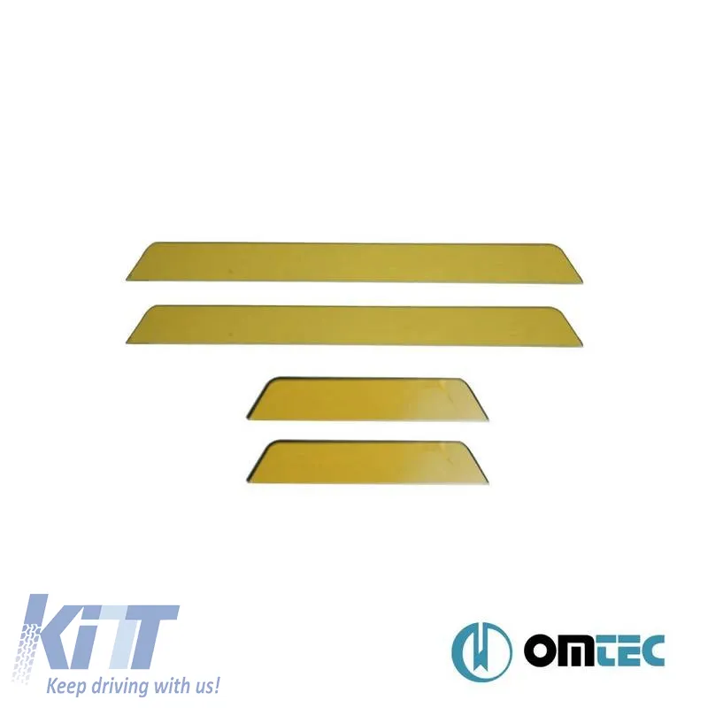 Decorative Interior Door Sills Flexil suitable for Peugeot 208 12-24 & Universal 4 Pieces