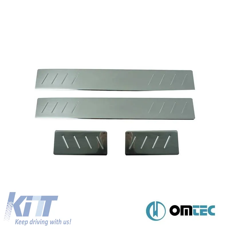 Decorative Interior Door Sills Line suitable for Opel Astra J & K 2009-2024 5 Door / Universal 4 Pieces