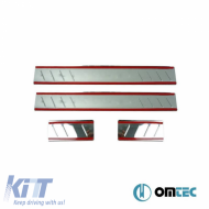 Decorative Interior Door Sills Line suitable for Opel Astra J & K 2009-2024 5 Door / Universal 4 Pieces