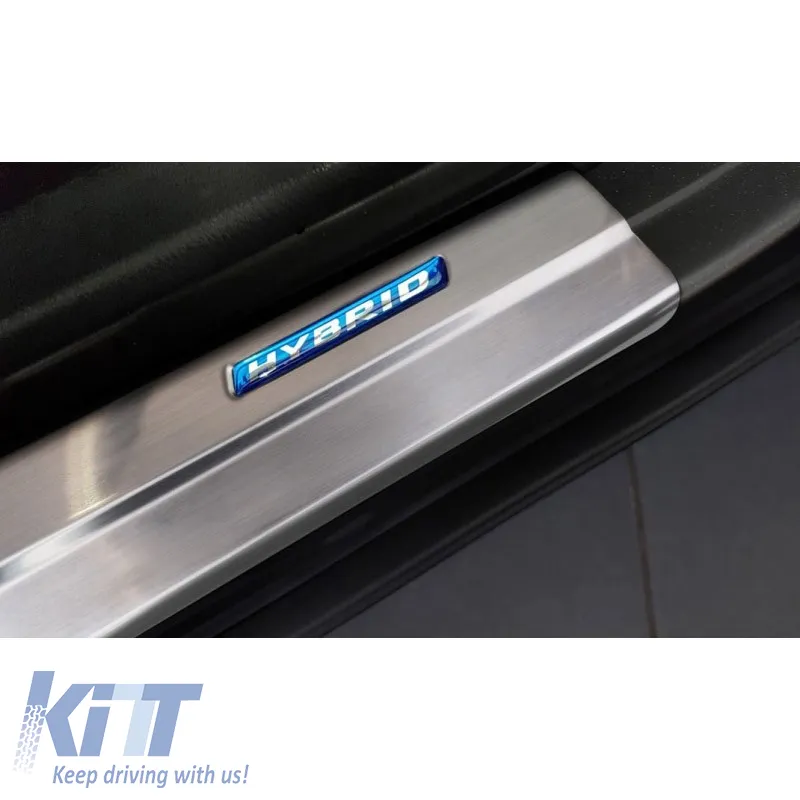Decorative Interior Door Sills suitable for Toyota Rav4 16-18 / Toyota C-HR 2016+ Hybrid Chrome 4 Pcs