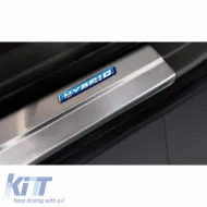 Decorative Interior Door Sills suitable for Toyota Rav4 16-18 / Toyota C-HR 2016+ Hybrid Chrome 4 Pcs-image-6305418