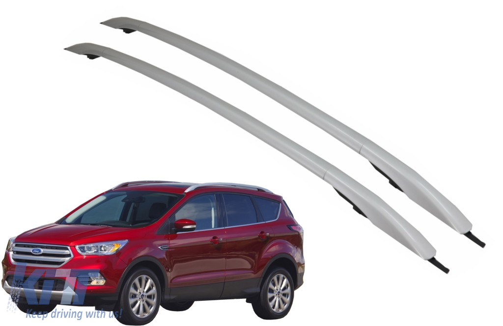 Decorative Roof Rails Rack suitable for Ford Kuga Escape II Mk2