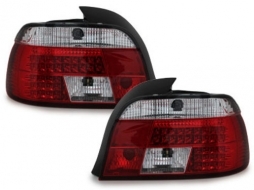 DECTANE LED Taillights suitable for BMW 5 Series E39 1995-2003 Red/Crystal Clear-image-61077