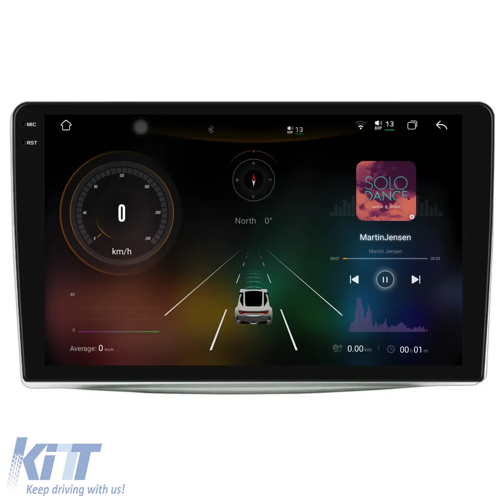 Dedicated Navigation suitable for Alfa Romeo Mito (2008-2018), 2K, 12Gb RAM, 256Gb Storage, Android Auto, Carplay