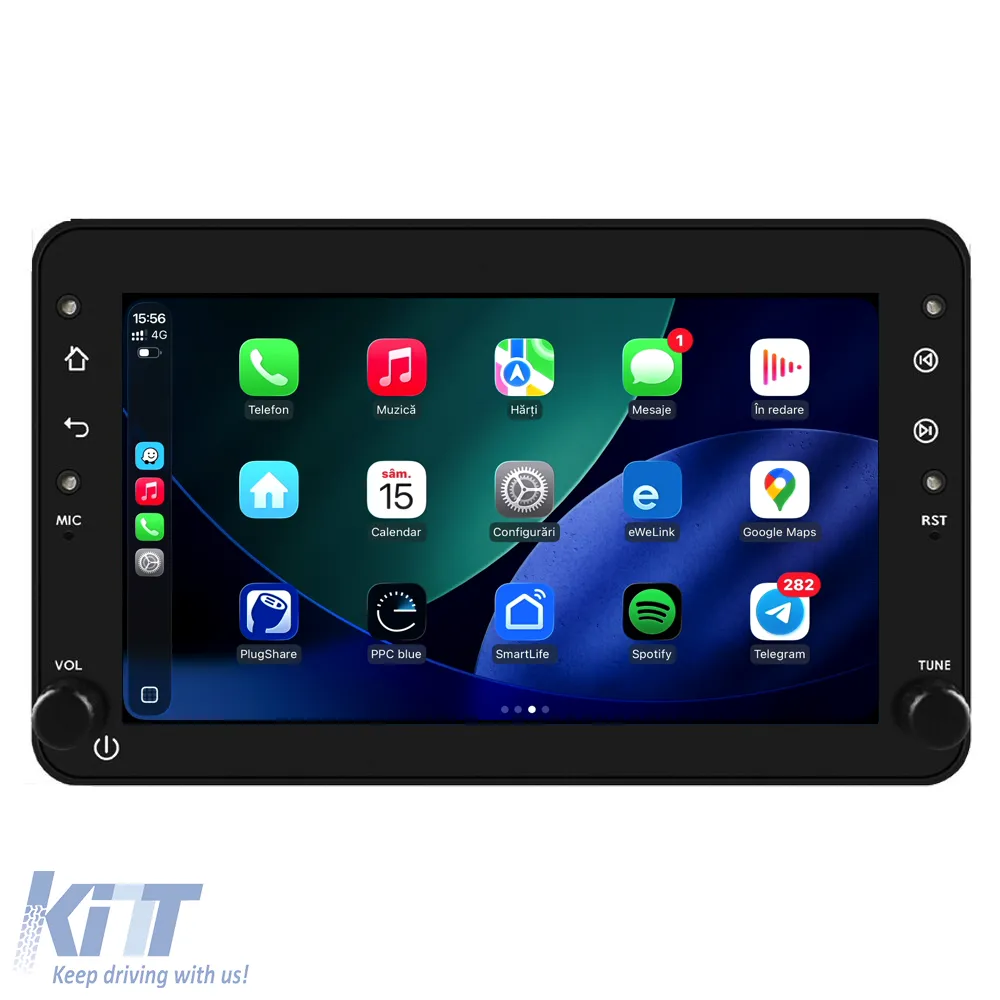 Dedicated Navigation suitable for Alfa Romeo Spider (2006 - 2010), 7 Inch, 4Gb Ram, 64Gb Storage, Android Auto, Carplay