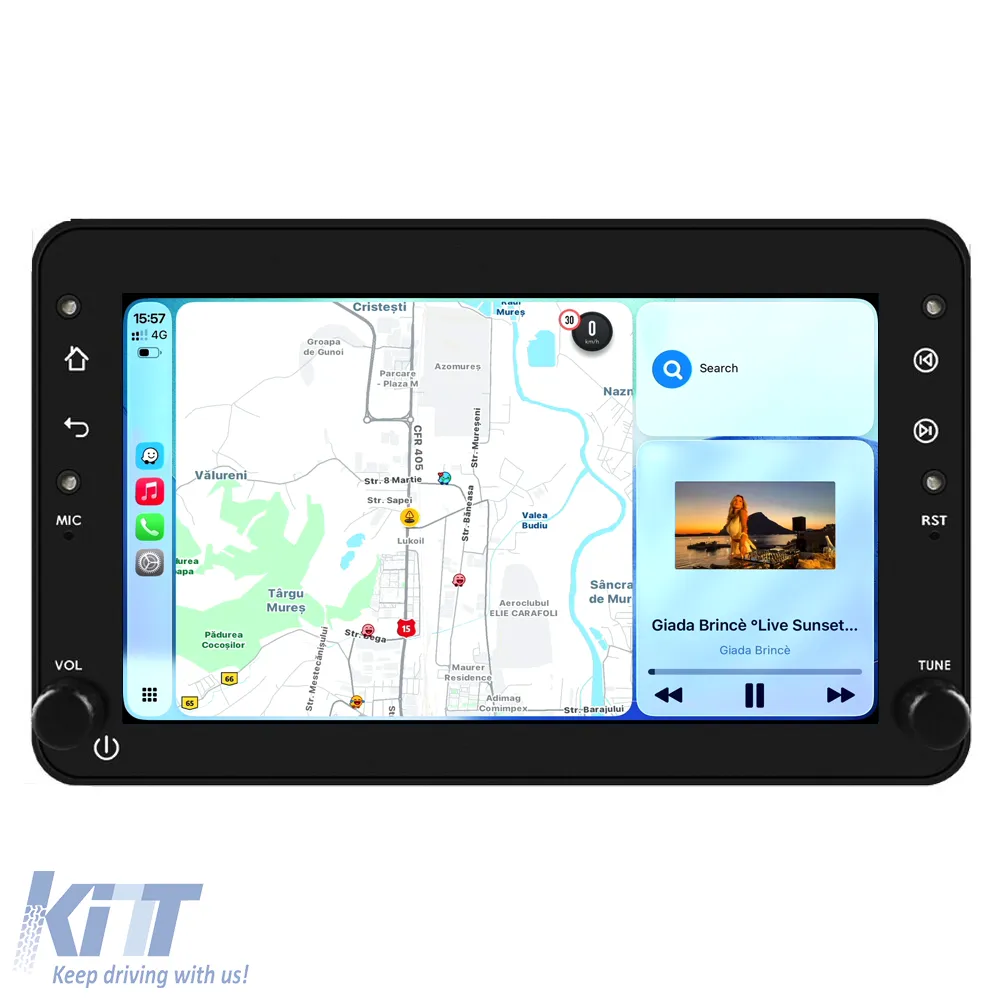 Dedicated Navigation suitable for Alfa Romeo Spider (2006 - 2010), QuadCore, 7 Inch, 4Gb Ram, 64Gb Storage, Android Auto, Carplay