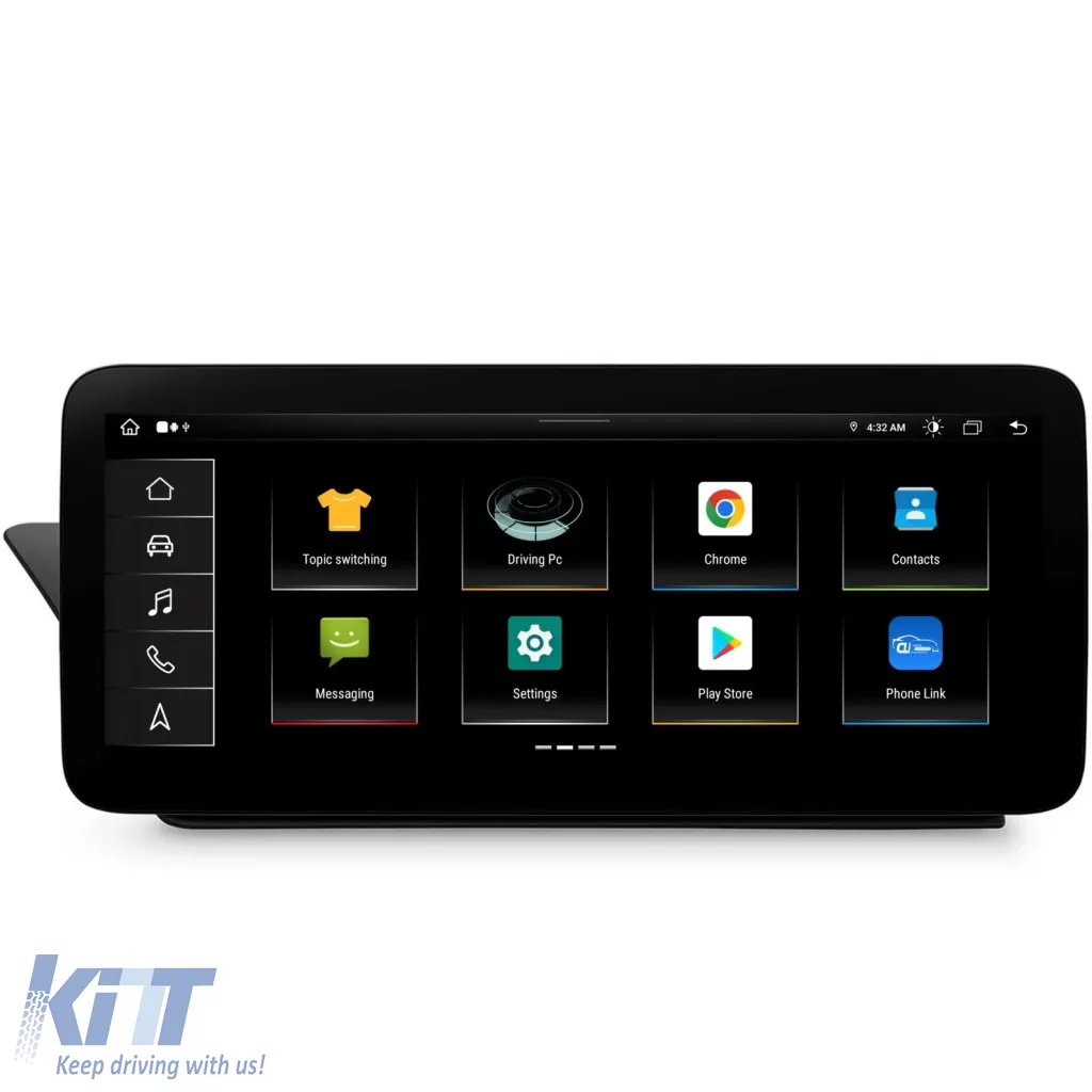 Dedicated Navigation suitable for Audi A4 B8 2008-2016, 12.3 Inch, 4Gb Ram, 64Gb Storage, Android Auto, Carplay