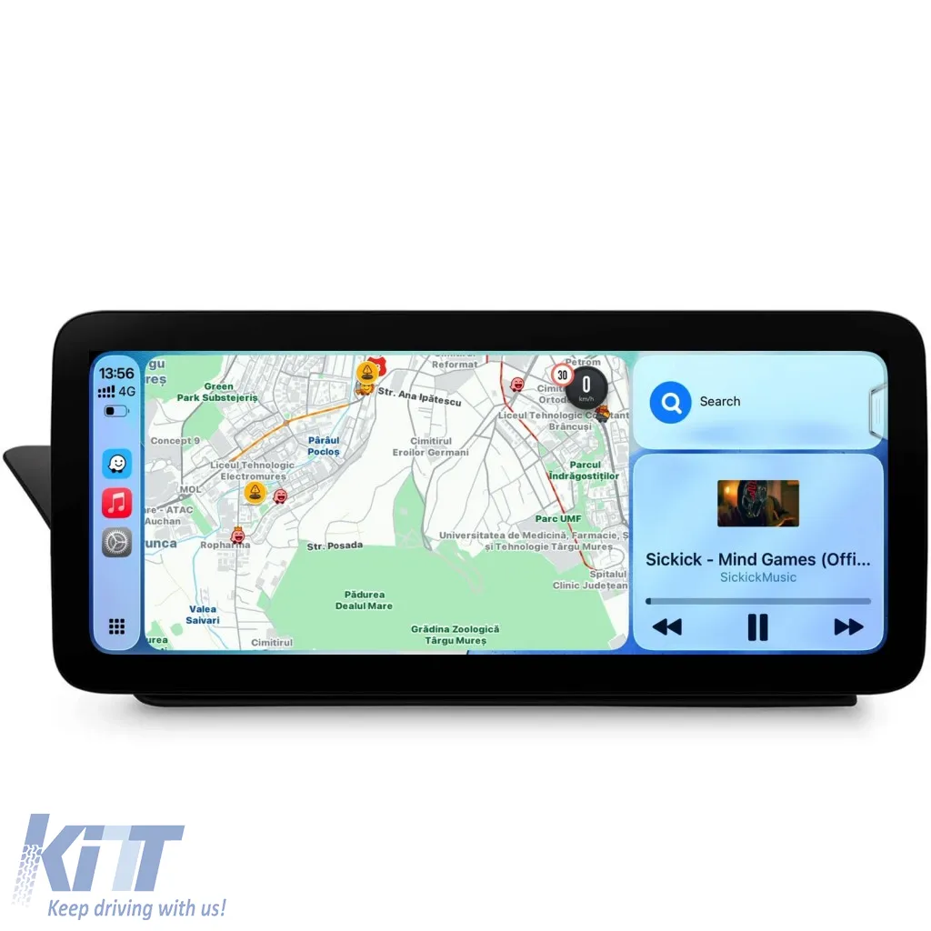 Dedicated Navigation suitable for Audi A4 B8 2008-2016, 12.3 Inch, 8Gb RAM, 256Gb Storage, Android Auto, Carplay