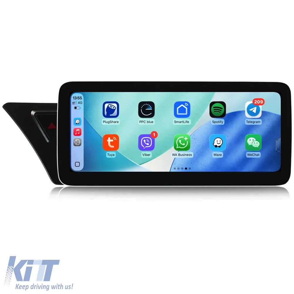 Dedicated Navigation suitable for Audi A5 (2009 - 2016), 10.25 Inch, 8Gb RAM, 256Gb Storage, Android Auto, Carplay
