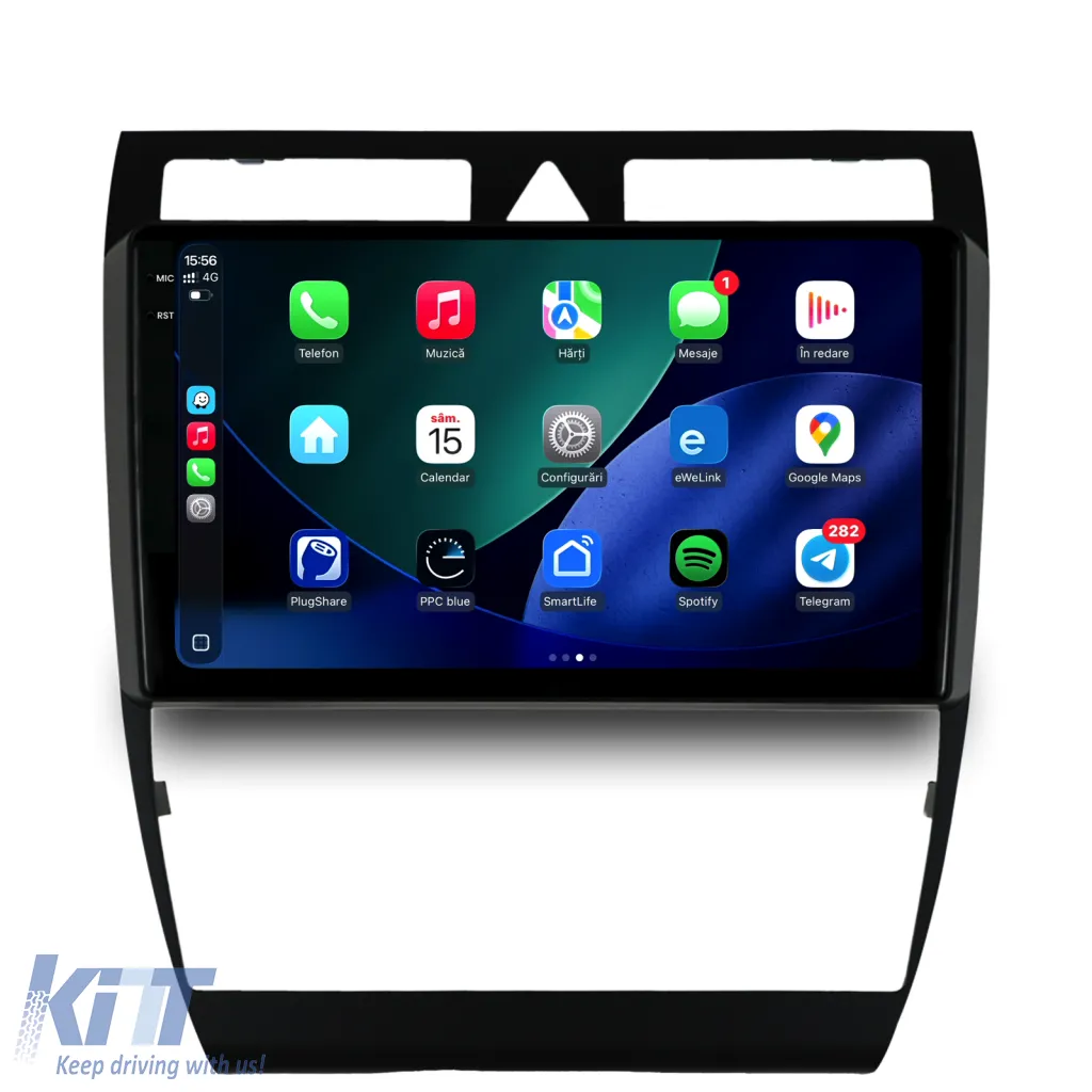 Dedicated Navigation suitable for Audi A6 C5 (2000 - 2004), 2K, 4Gb RAM, 64Gb Storage, Android Auto, Carplay