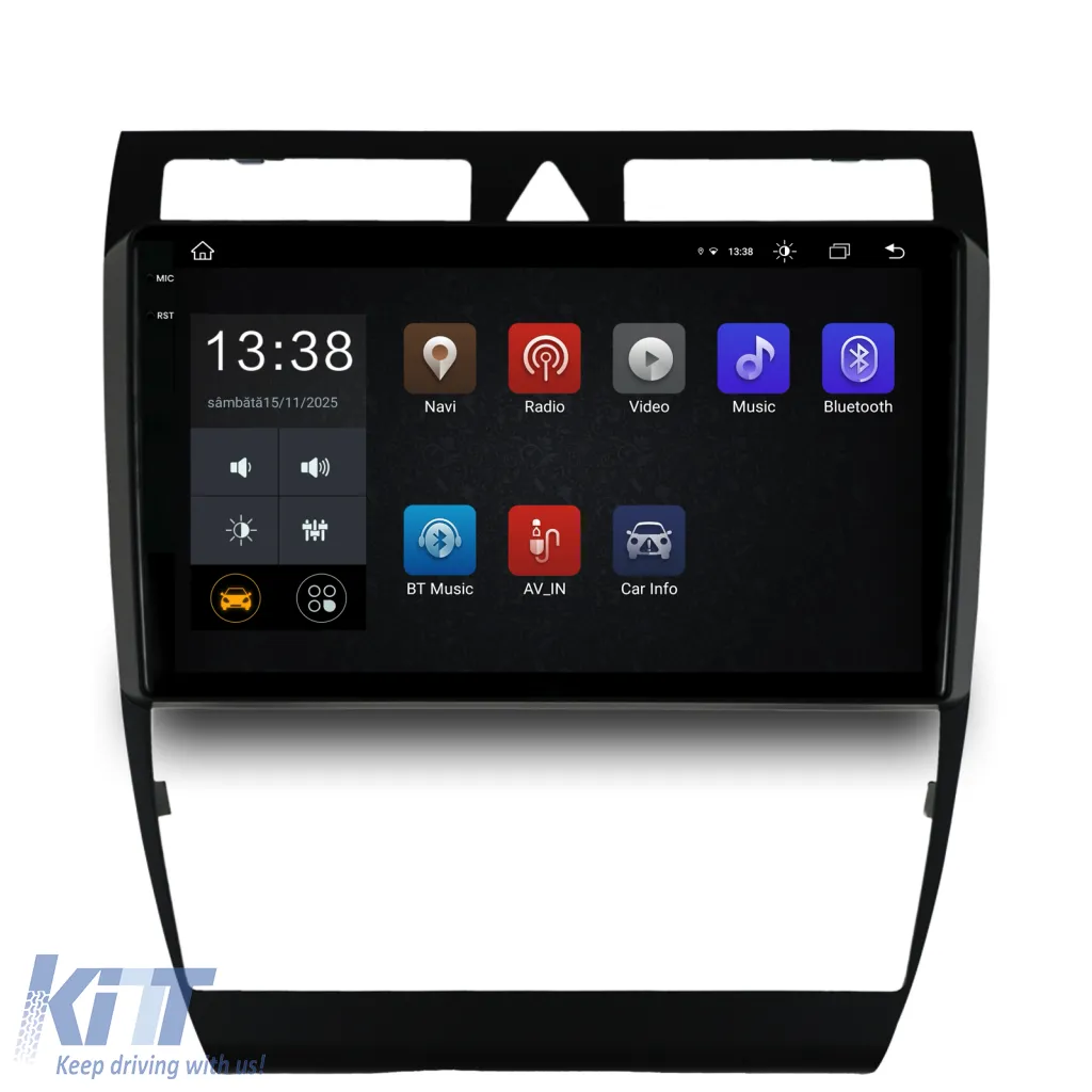 Dedicated Navigation suitable for Audi A6 C5 (2000 - 2004), 2K, 8Gb RAM, 256Gb Storage, Android Auto, Carplay