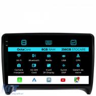 Dedicated Navigation suitable for Audi TT (2006 - 2014), 2K, 8Gb RAM, 256Gb Storage, Android Auto, Carplay