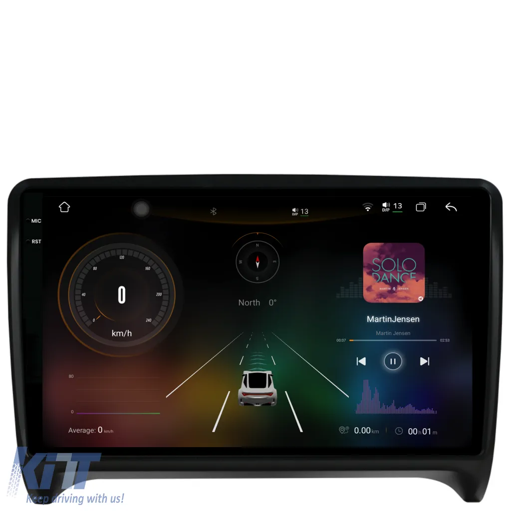 Dedicated Navigation suitable for Audi TT (2006 - 2014), 2K, 12Gb RAM, 256Gb Storage, Android Auto, Carplay