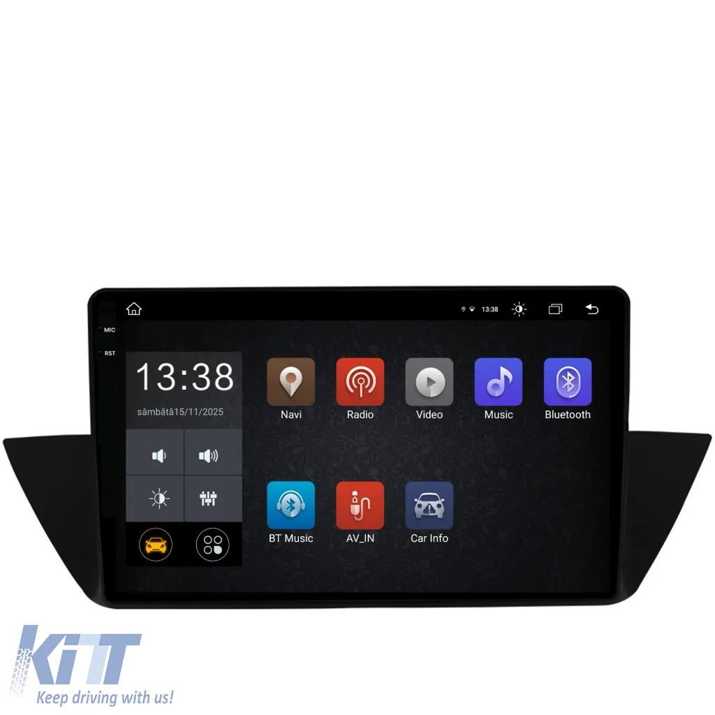 Dedicated Navigation suitable for BMW X1 E84 (2009 - 2015), 2K, 4Gb RAM, 64Gb Storage, Android Auto, Carplay
