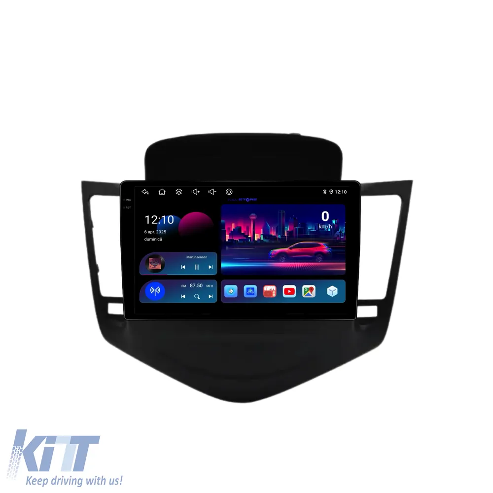 Dedicated Navigation suitable for Chevrolet Cruze (2008-2015), 2K, 4Gb RAM, 64Gb Storage, Android Auto, Carplay