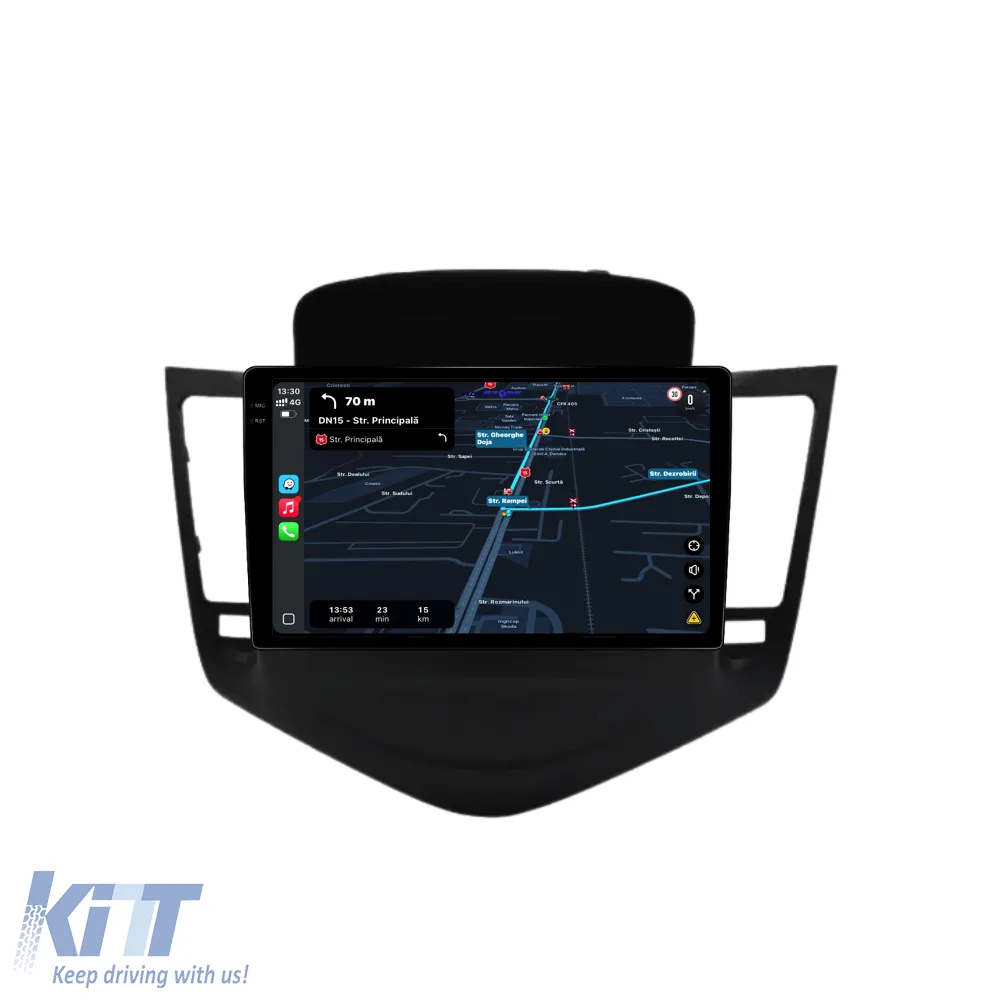 Dedicated Navigation suitable for Chevrolet Cruze (2008-2015), 2K, 8Gb RAM, 256Gb Storage, Android Auto, Carplay