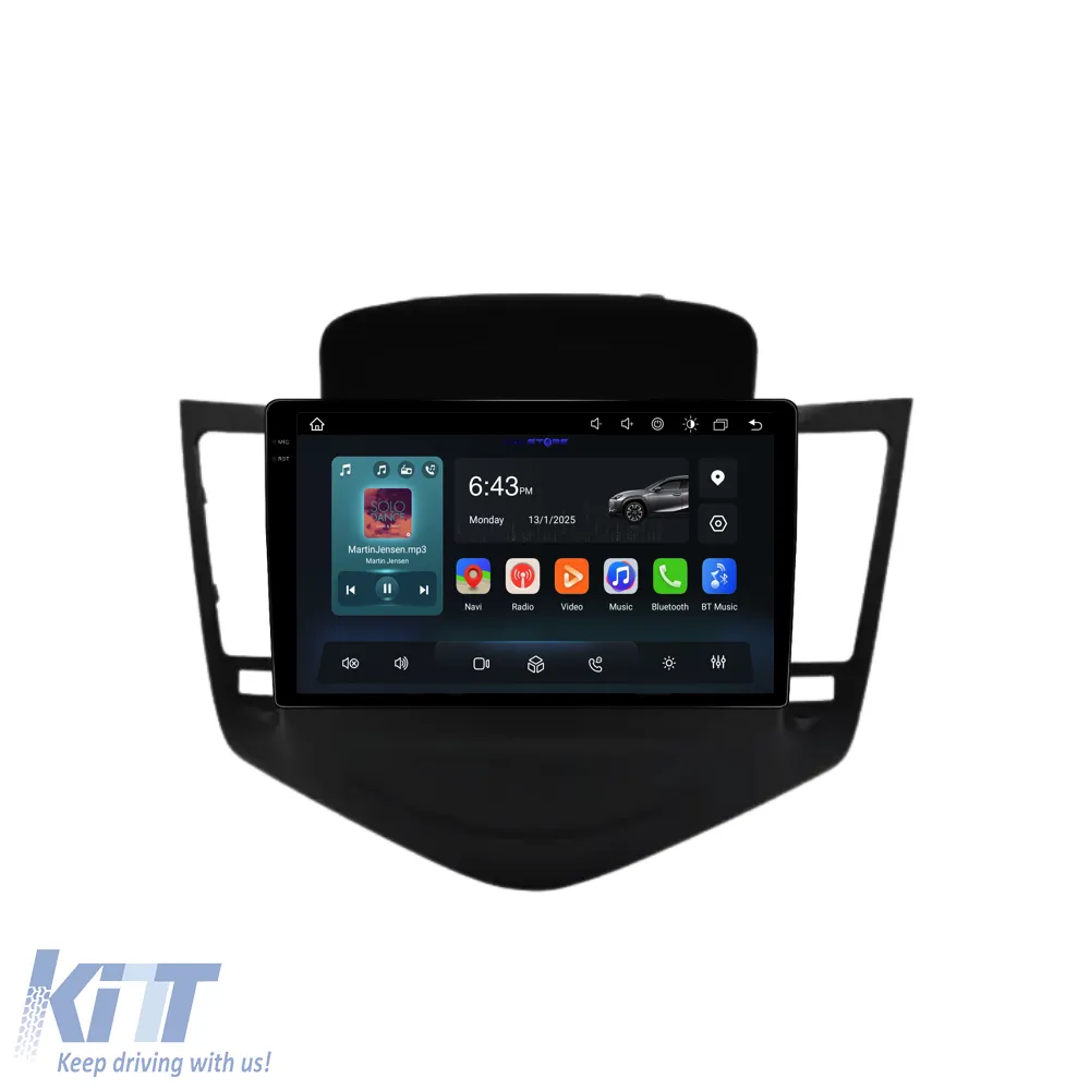 Dedicated Navigation suitable for Chevrolet Cruze (2008-2015), 2K, 8Gb RAM, 256Gb Storage, Android Auto, Carplay
