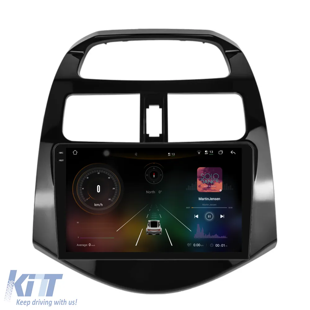 Dedicated Navigation suitable for Chevrolet Spark (2009-2015), 2K, 12Gb RAM, 256Gb Storage, Android Auto, Carplay