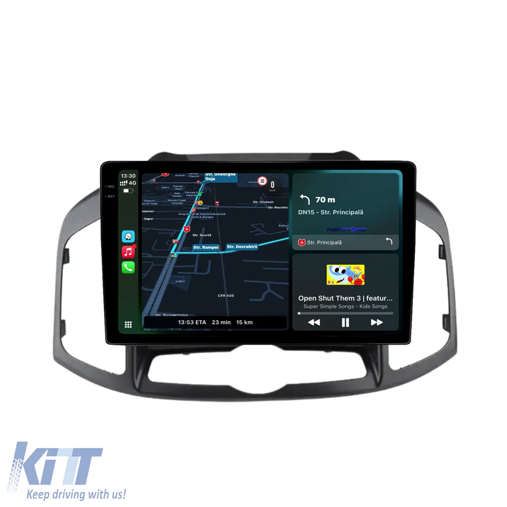 Dedicated Navigation suitable for Chevrolet Captiva (2006 - 2011), 2K, 4Gb RAM, 64Gb Storage, Android Auto, Carplay