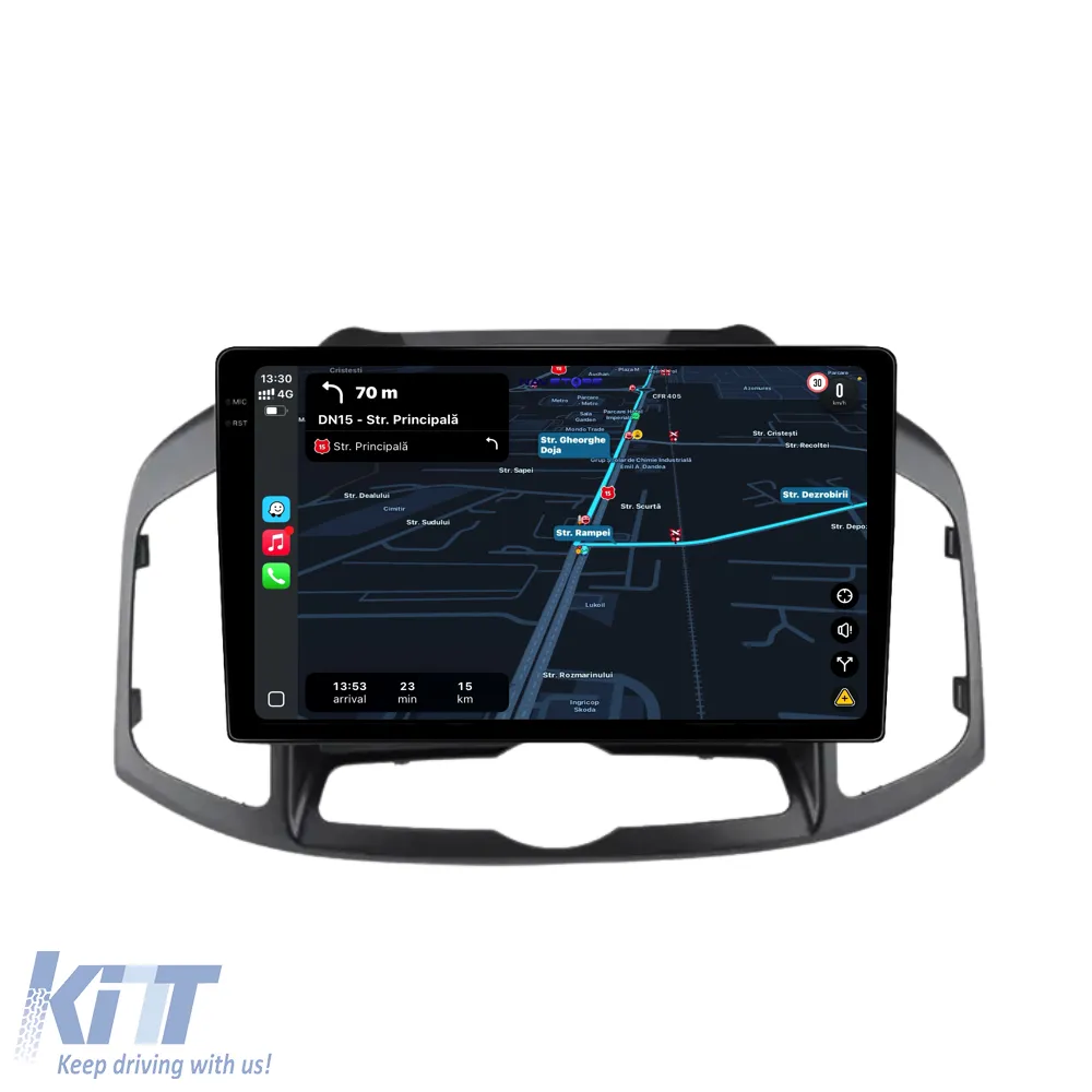 Dedicated Navigation suitable for Chevrolet Captiva (2006 - 2011), 2K, 4Gb RAM, 64Gb Storage, Android Auto, Carplay