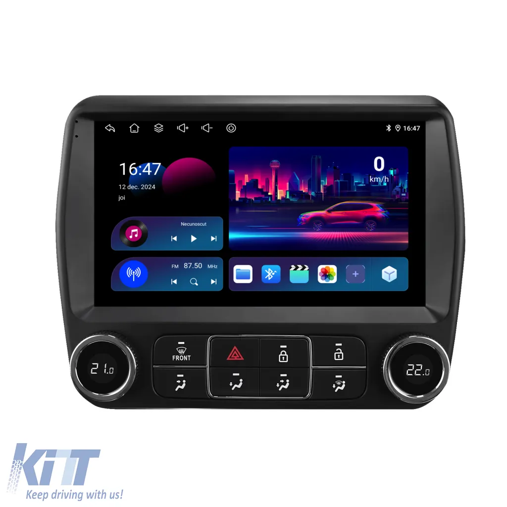 Dedicated Navigation suitable for Chevrolet Camaro (2010-2015), 9 Inch, 4Gb RAM, 64Gb Storage, Android Auto, Carplay