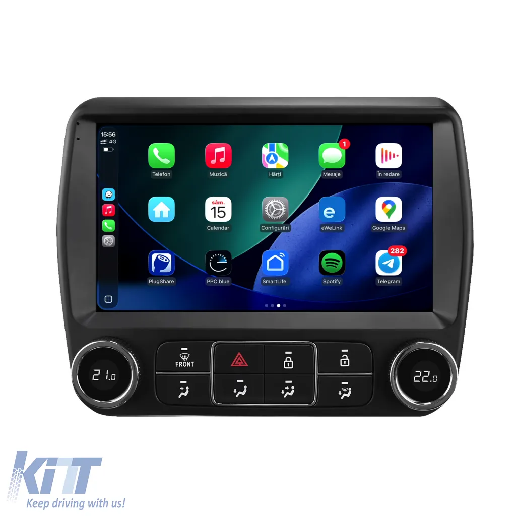 Dedicated Navigation suitable for Chevrolet Camaro (2010-2015), 2K, 4Gb RAM, 64Gb Storage, Android Auto, Carplay